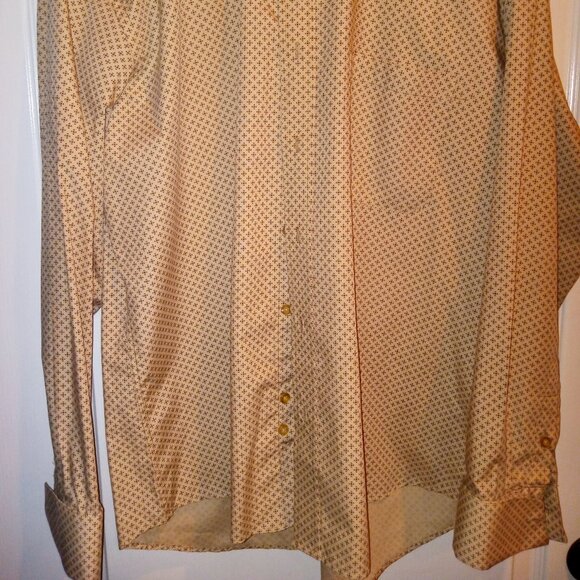 C. Allen New York Men's 16.5 34/35 French Cuff Long Sleeve Button Up Shirt - Picture 2 of 5